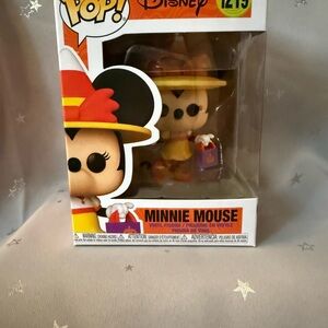 Disney Minnie Mouse Pop Vinyl in Red and Yellow